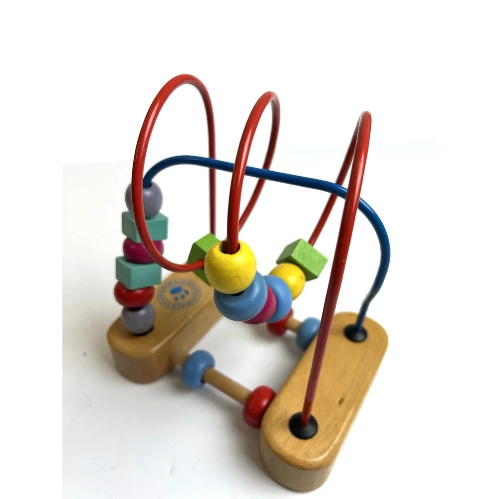 Garanimals Wooden Maze Toy For Infants Toddlers Builds Motor Skills Coordination